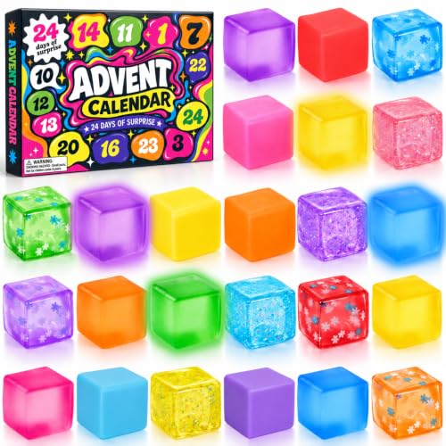 Advent Calendar 2026 Christmas 24 Days Countdown Squishy Toys